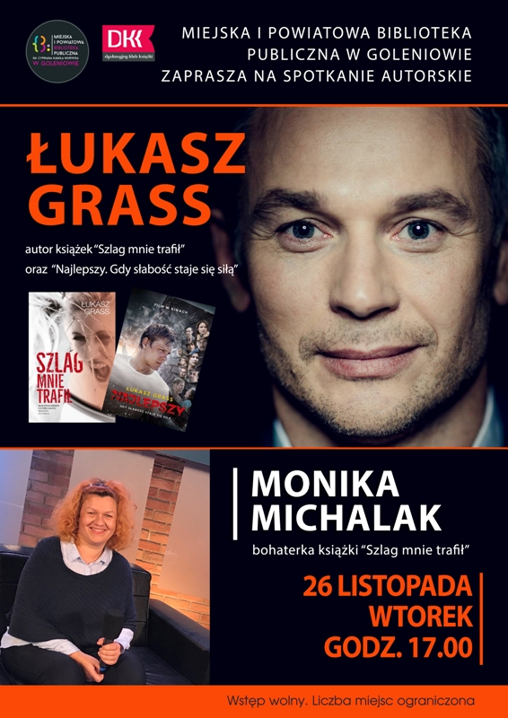 Spotkanie z Łukaszem Grassem i Moniką Michalak