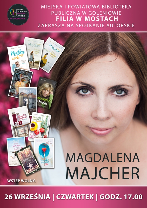 Spotkanie z Magdaleną Majcher/ Filia w Mostach