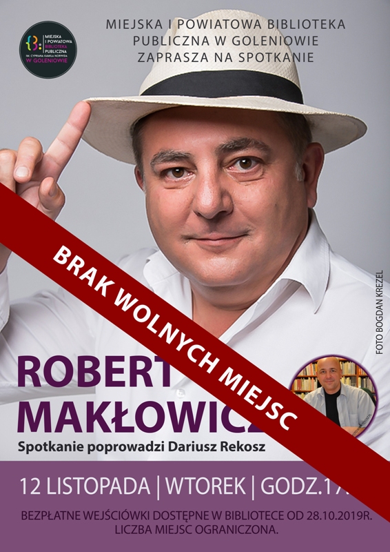 Robert Makłowicz - wejściówki wydane!