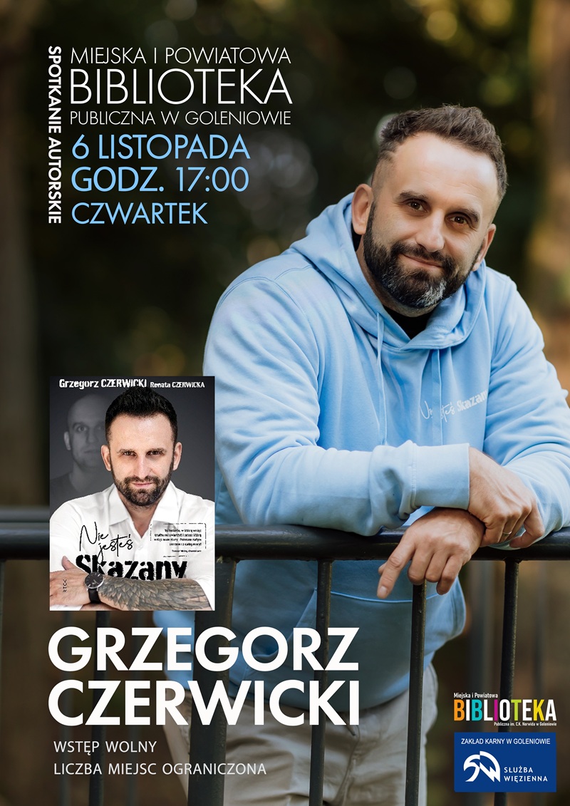 Spotkanie autorskie z Grzegorzem Czerwickim