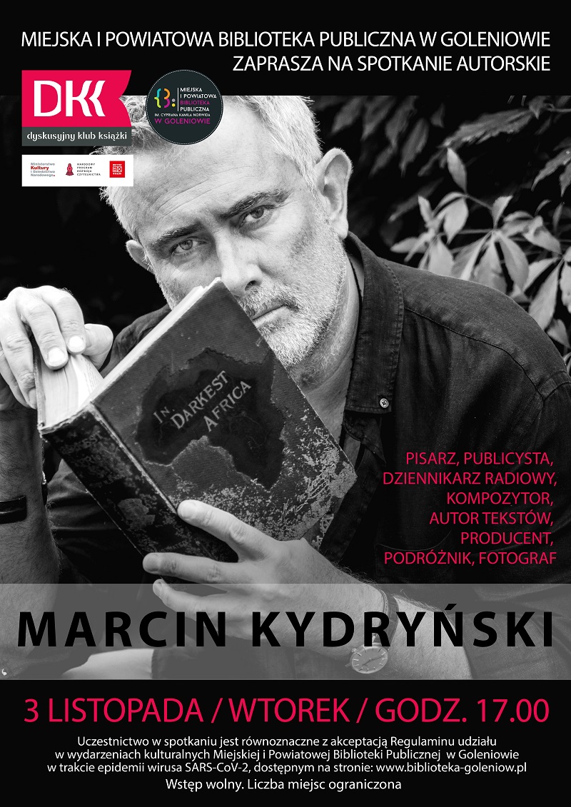 Marcin Kydryński w bibliotece!